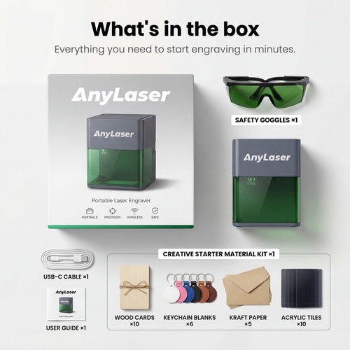 ANYLASER | The Most Compact Laser Engraver